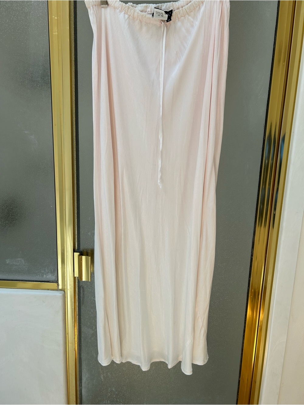 Carole Little Pale Blush Maxi Skirt